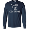 Image of A Girl Has No Costume Halloween Shirt