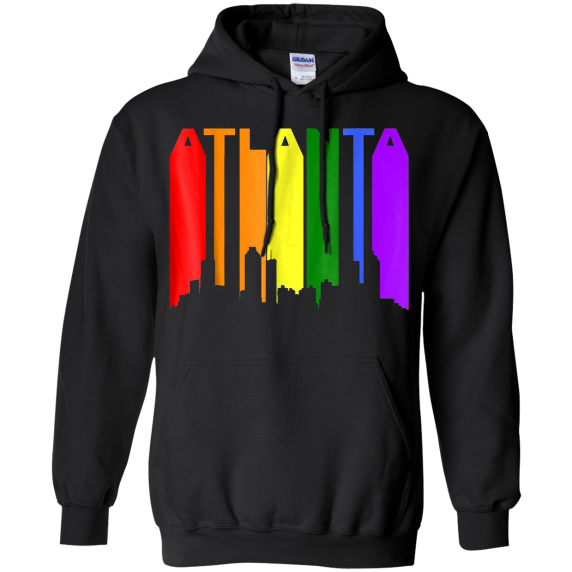 Atlanta Georgia Rainbow LGBT Gay Pride shirt
