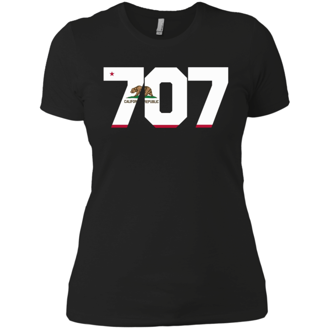 Area Code 707 shirt - Sonoma California tshirt