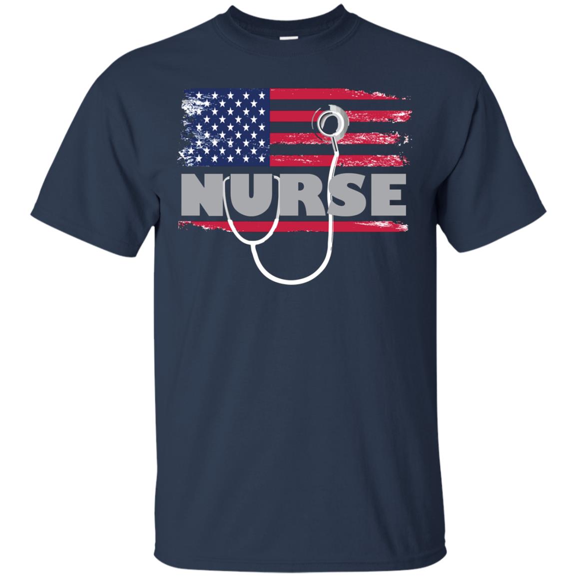 American Flag Nurse 2018 T-Shirt