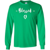 Image of A shirt that says Blessed | Blessed Thanksgiving T-Shirt