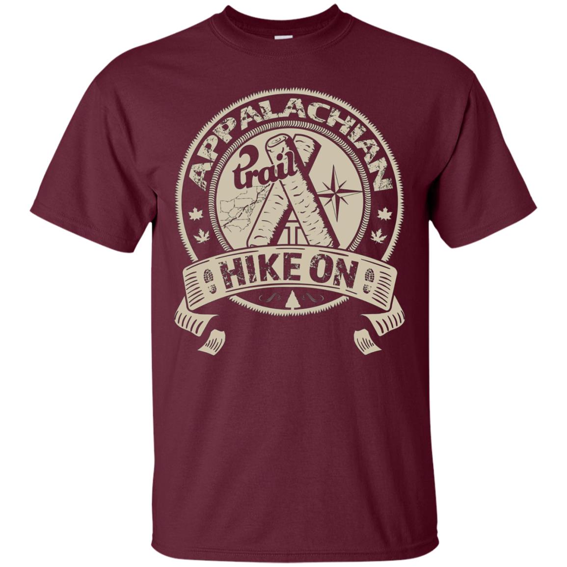 Vite de sentier des Appalaches sur l'aventure de randonnée de la carte T-Shirt