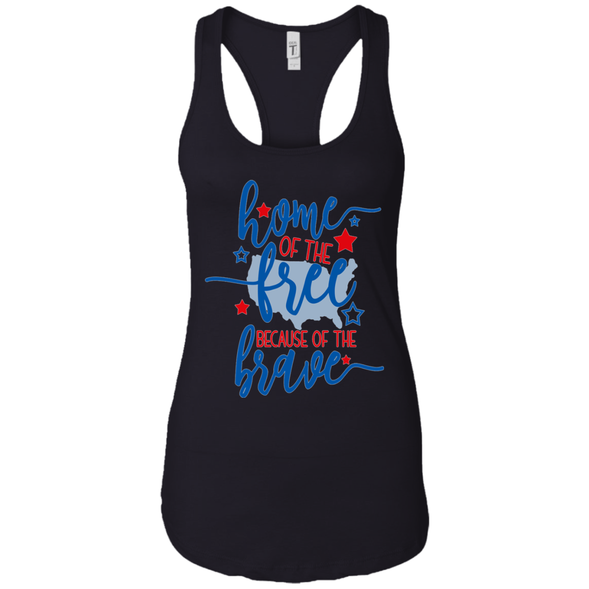 America T Shirts Home of the Free Because of the Brave USA