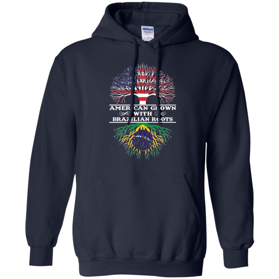 American Grown With Brazilian Roots Tee Shirt