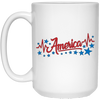 Image of America Heartbeat Long Sleeve Fourth of July Outfit Stars