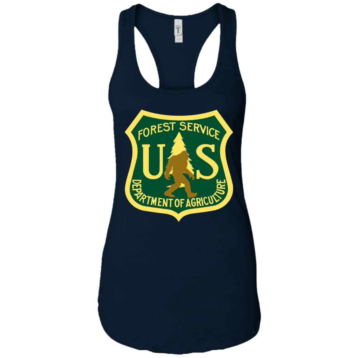 Bigfoot, Sasquatch, Yeti, USFS, Funny,T-shirt