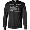 Image of Alexander Hamilton Quote T-Shirt - The few oppress the many