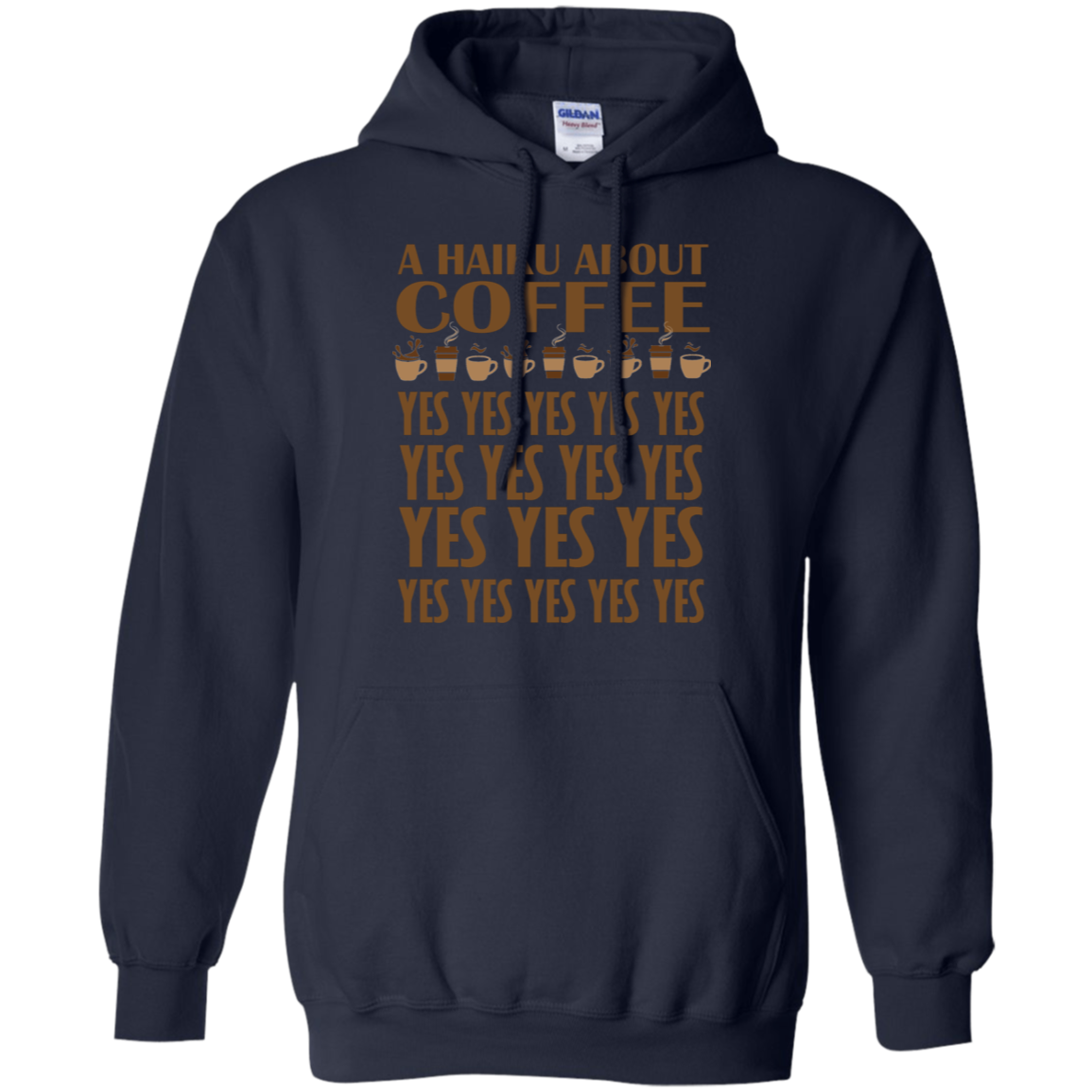 A Haiku About Coffee Yes Poem T-Shirt