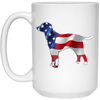 Image of 4th of July T-shirt for Labrador Owners & Lab Dog Lovers