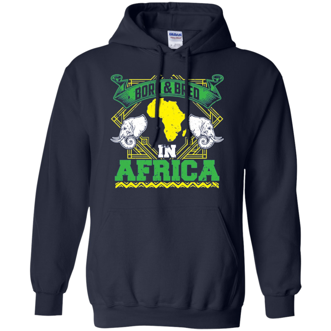 Africa Born And Bred Long Sleeve T-Shirt