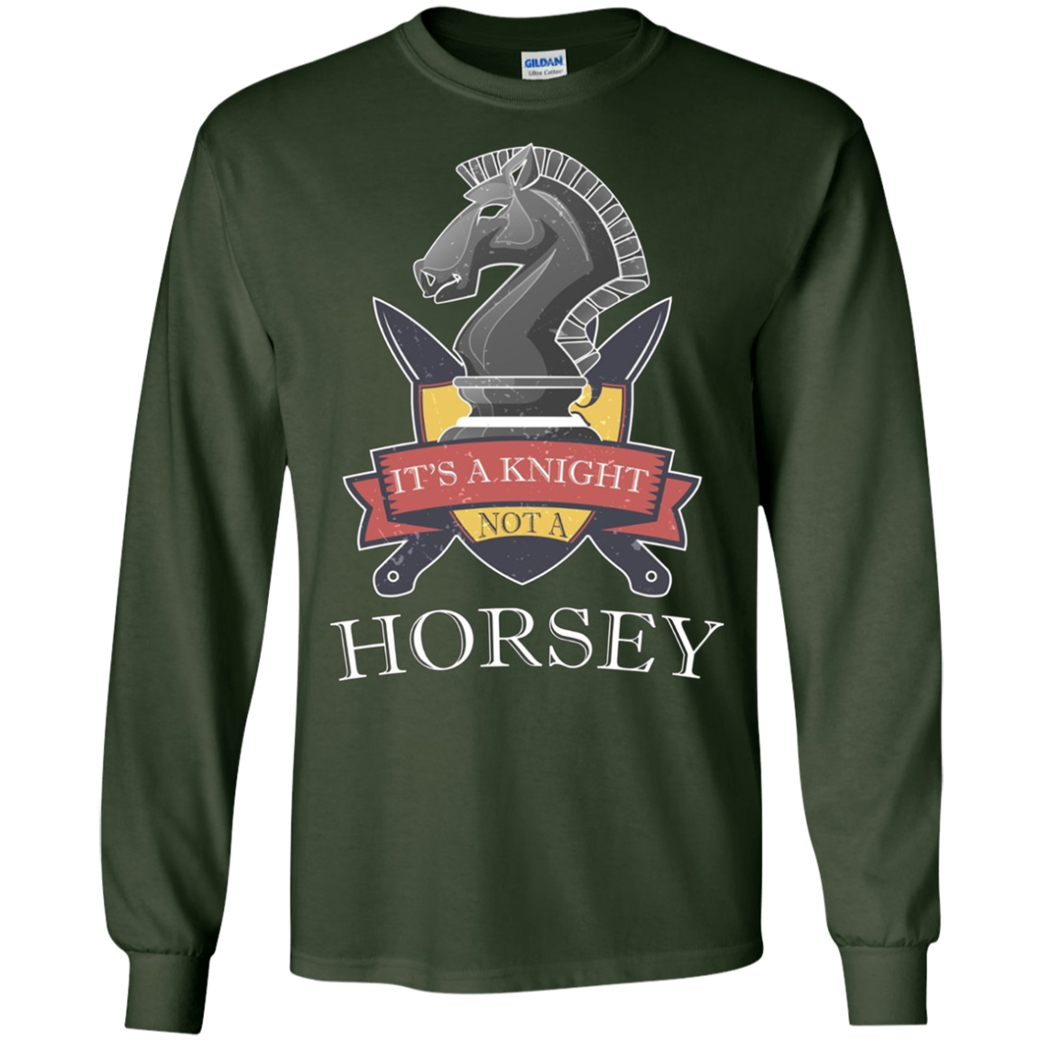 Witty Chess Piece Tees - It's A Knight, Not A Horsey T-Shirt