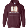 Image of Abibliophobia Funny Definition T Shirt Reading Apparel