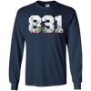 Image of Area Code 831 shirt - Monterey California t-shirt