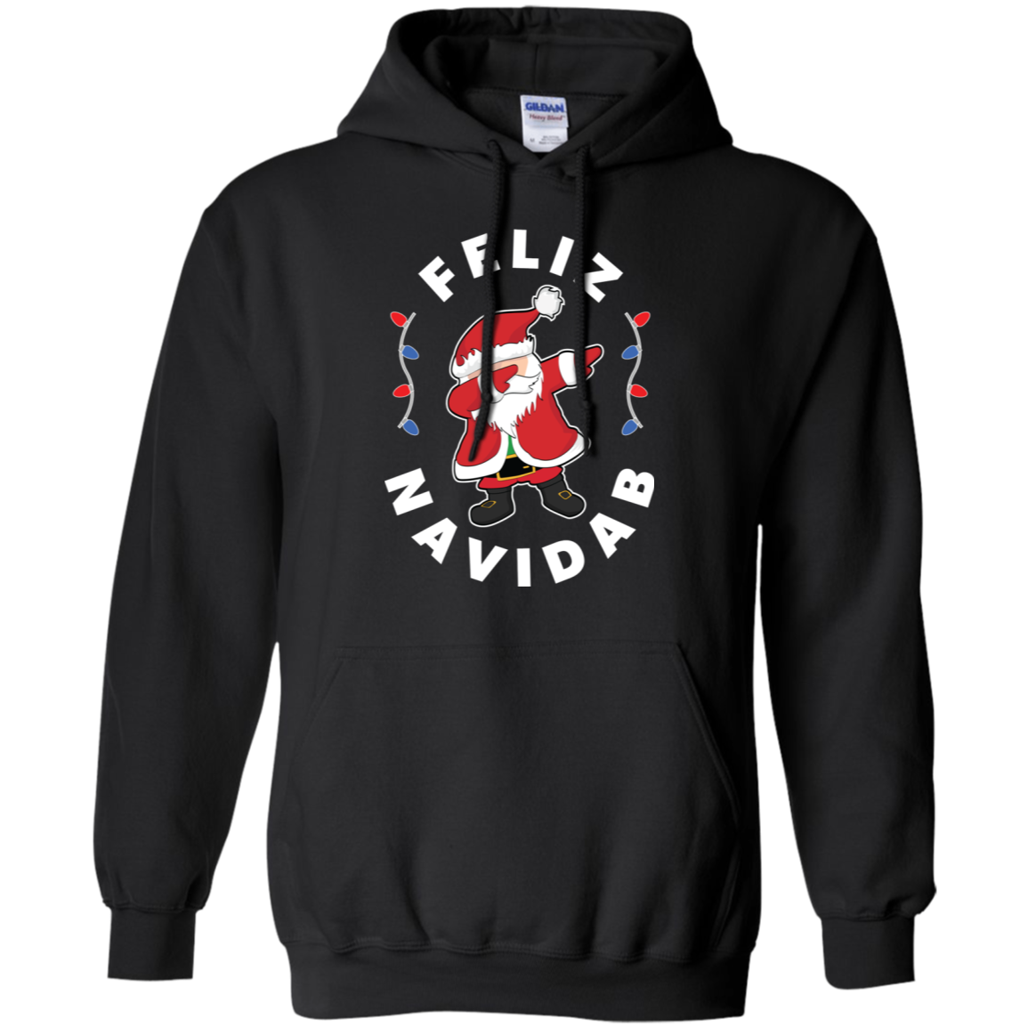 Santa Dabbing Christmas Shirt Feliz Navidab