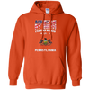 Image of American By Birth Proudly Raised In Pennsylvania Flag Shirt