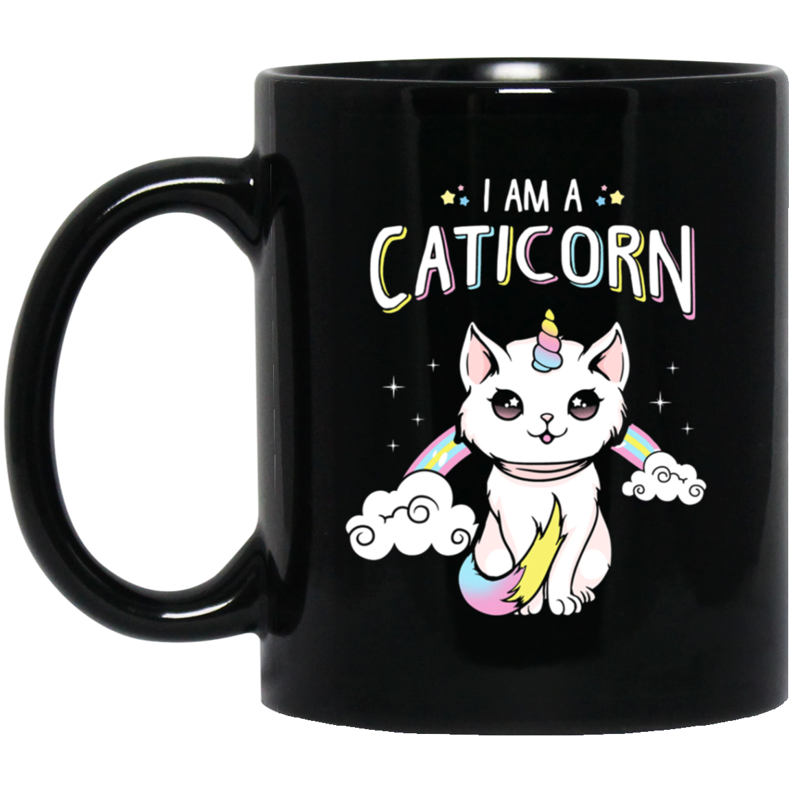 am a Caticorn Shirt Not a cat not a UNicorn Long Sleeve
