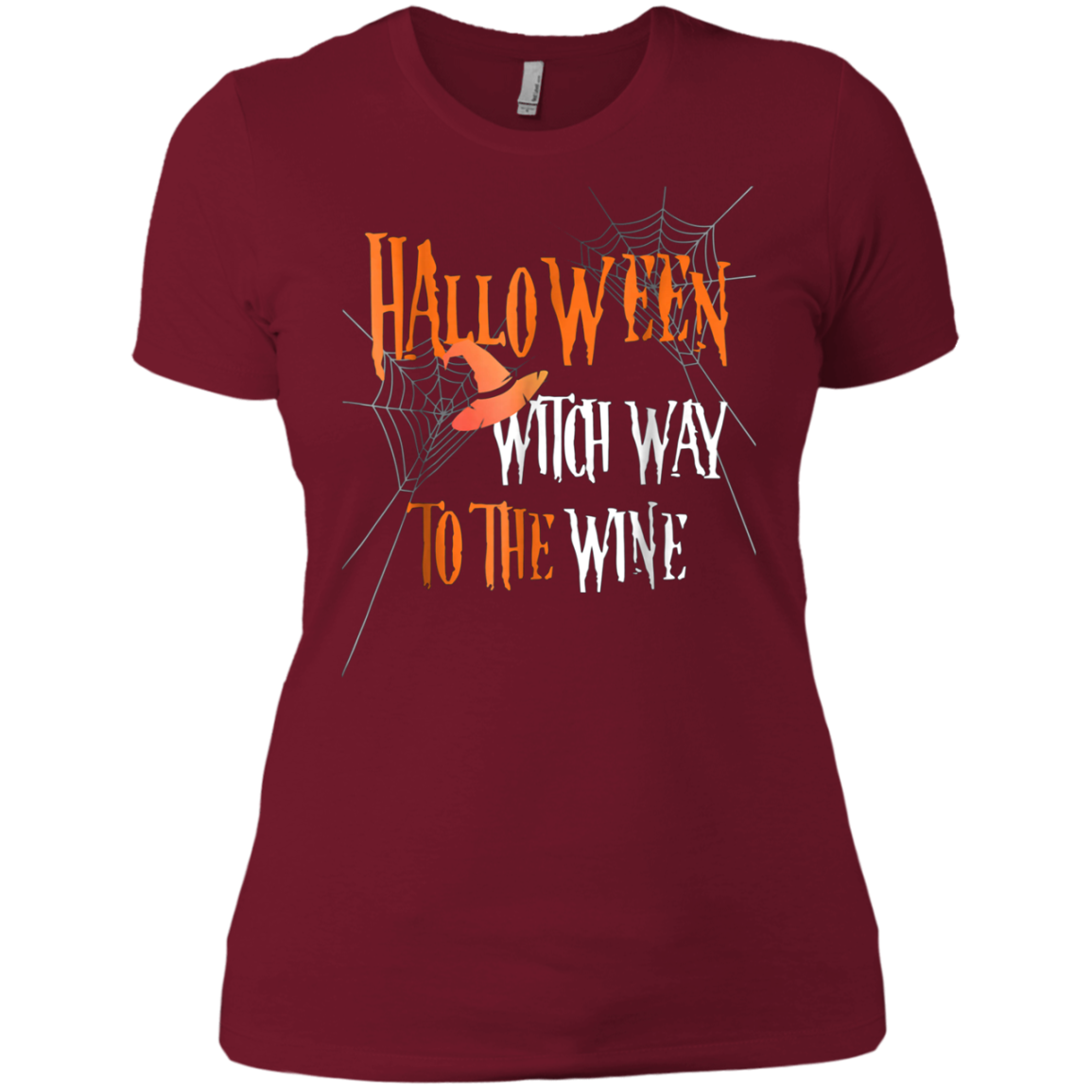 Witch Way To The Wine T-SHIRT Funny Halloween Shirt