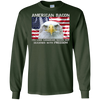 Image of American bacon is seasoned with freedom funny murica T-Shirt