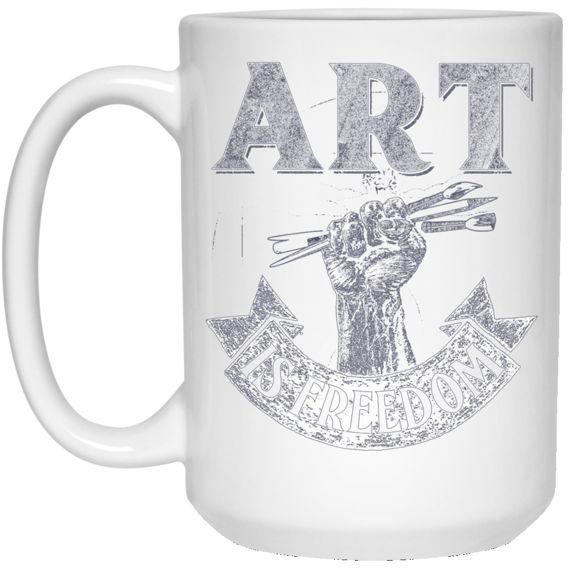 Art is Freedom great t shirt for artists who love to draw