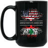 Image of American Grown With Lebanese Roots T-Shirt Lebanon Tee