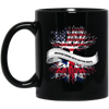 Image of American Grown With British Roots T-Shirt Great Gift Tee