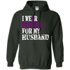 Image of Alzheimer's Awareness T Shirt I Wear Purple For My Husband