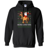 Image of Santa Riding Horse Merry Xmas Gift Tshirt