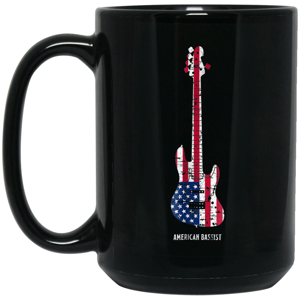 American Bassist Bass guitar Player T Shirt Music Gift Men