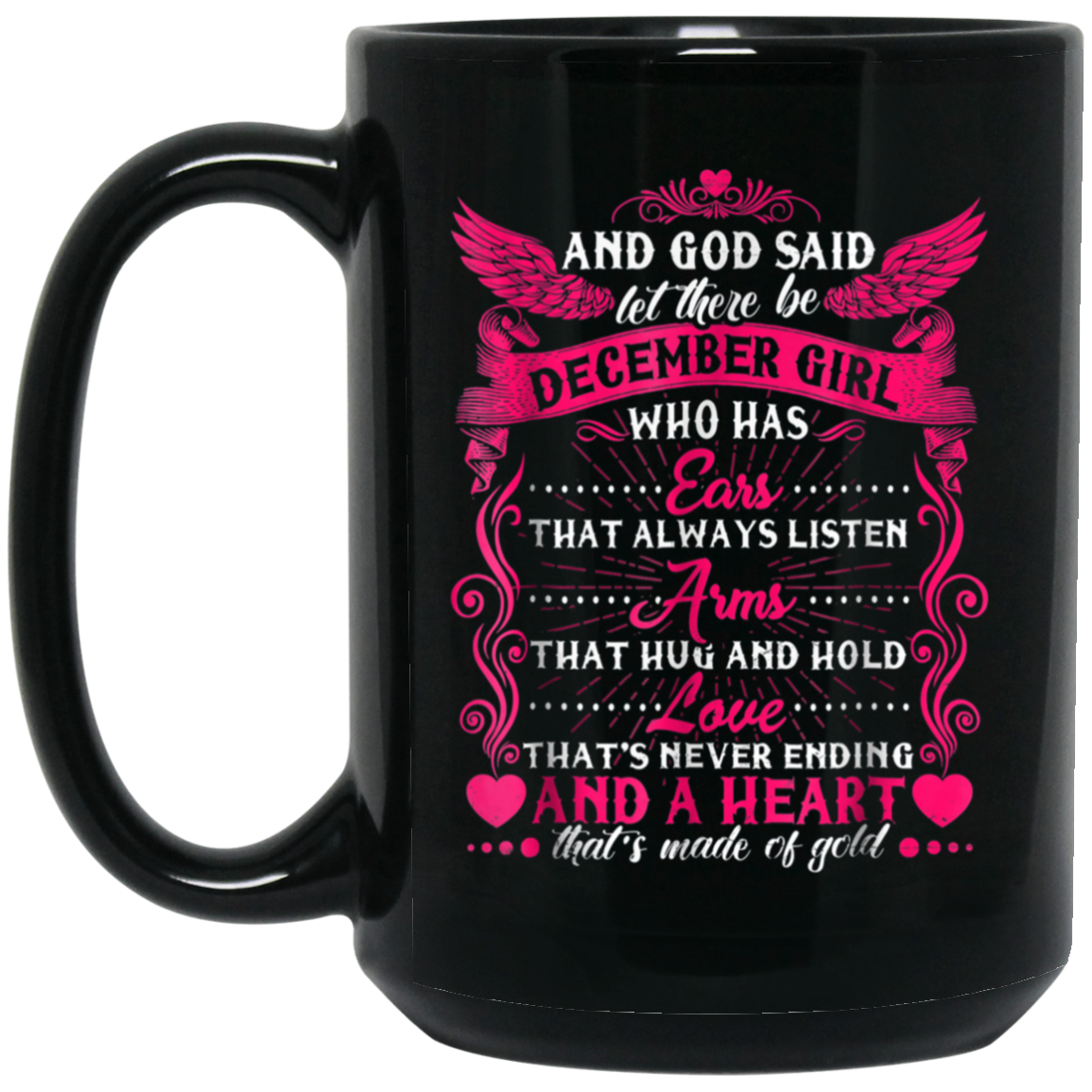 And God Said Let There Be December Girl T-shirt