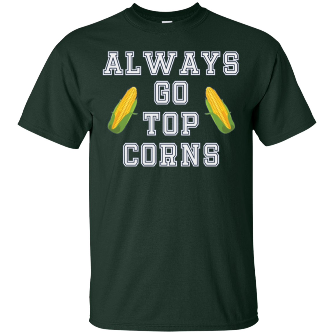 Always Go Top Corns T-shirt Hockey Long Sleeve Tee