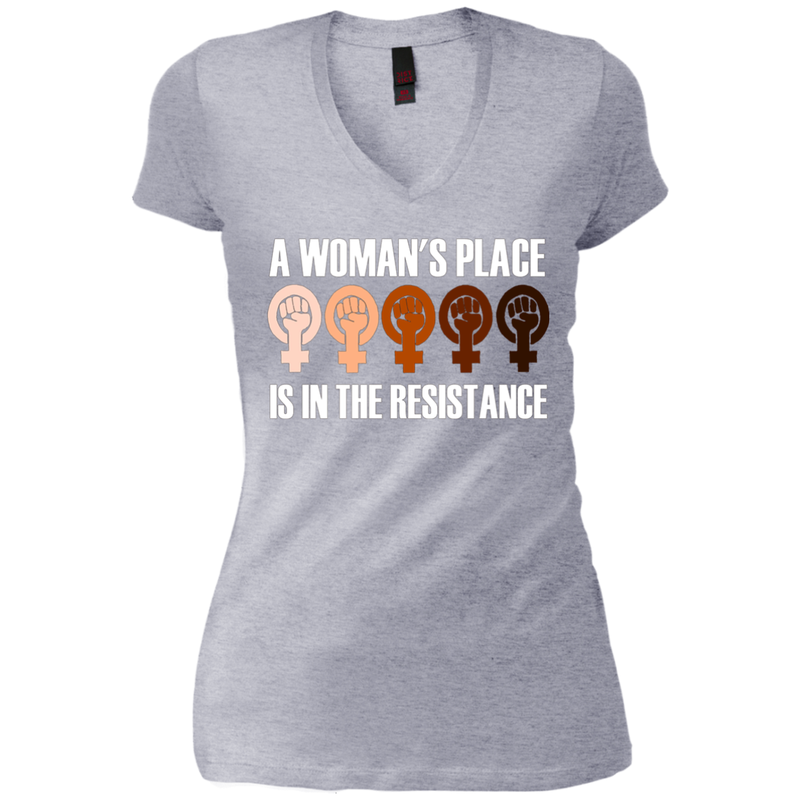 A Woman's Place Is in the Resistance: Feminist T-Shirt