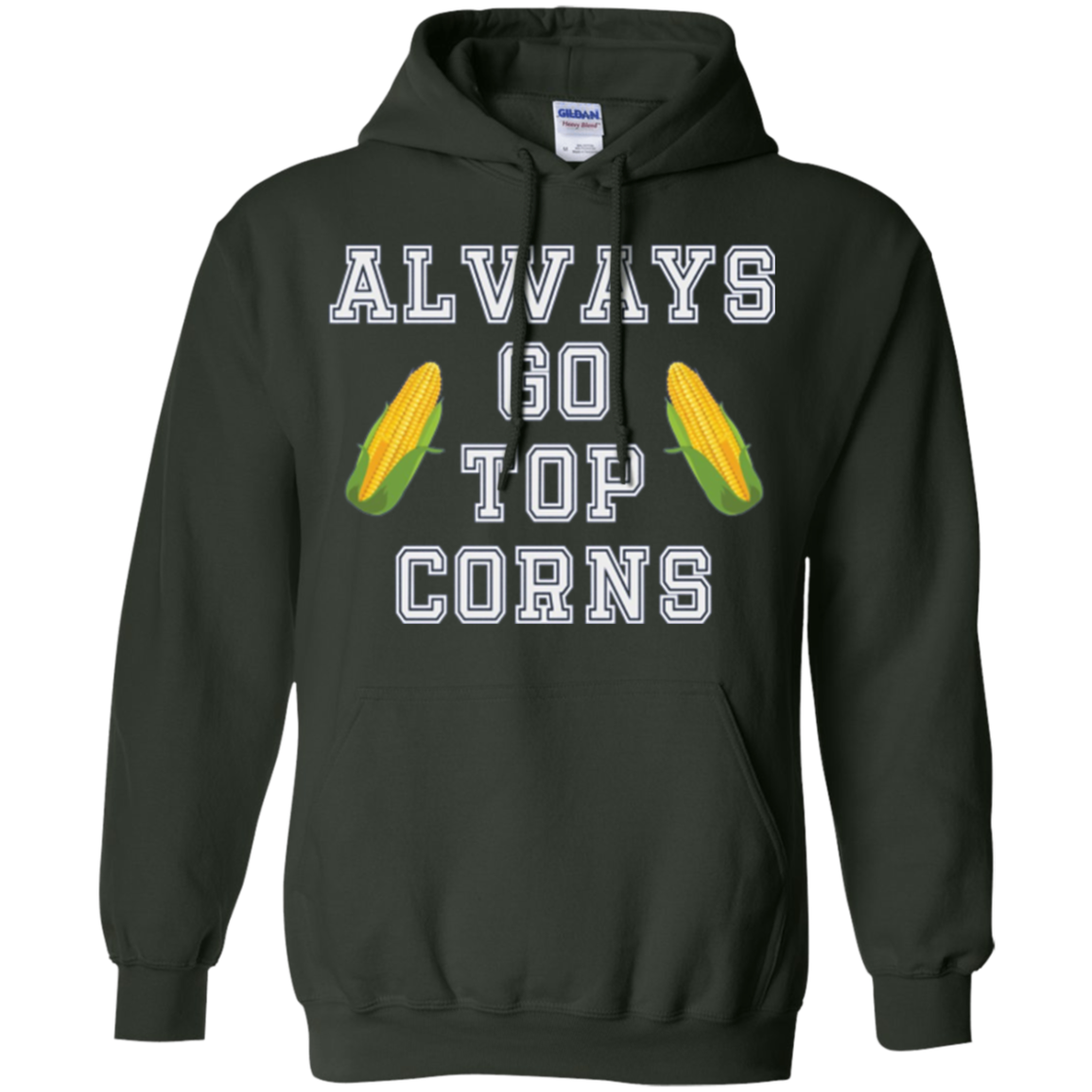 Always Go Top Corns T-shirt Hockey Long Sleeve Tee
