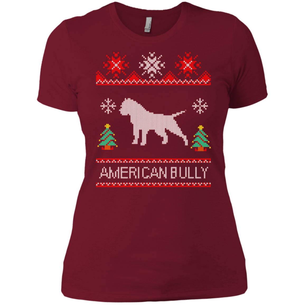 American bully Christmas shirt