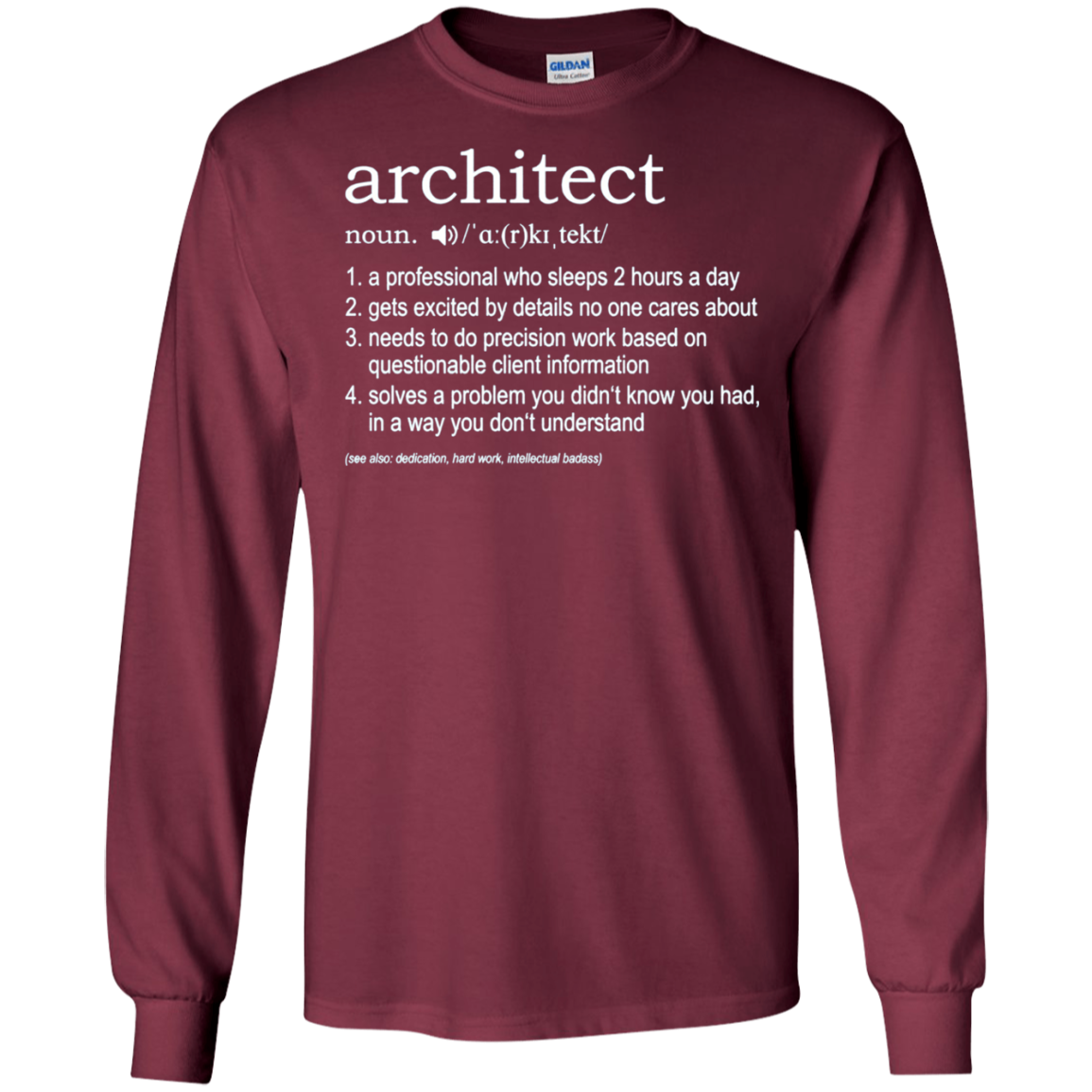 Architect Definition T-Shirt - funny TShirt for architects