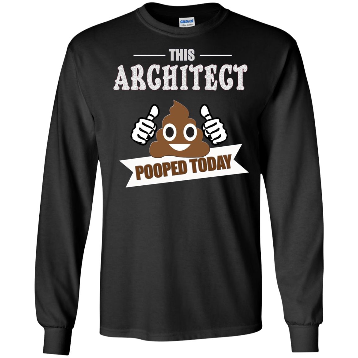 Architect pooped today, Gift designer architecture t shirt