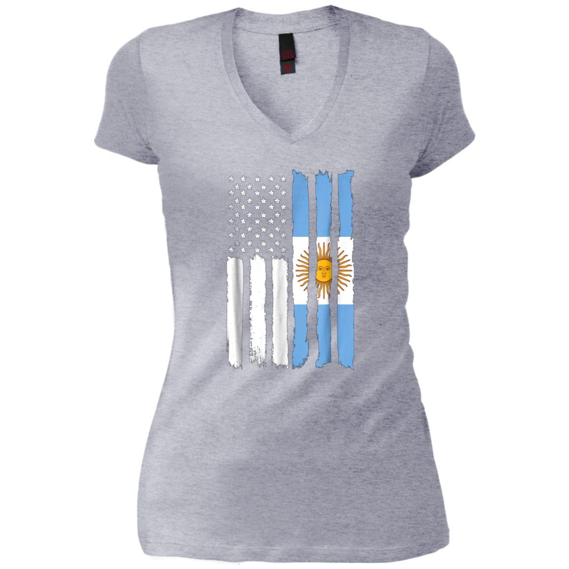 American Argentina Patriotic Flag T-shirt