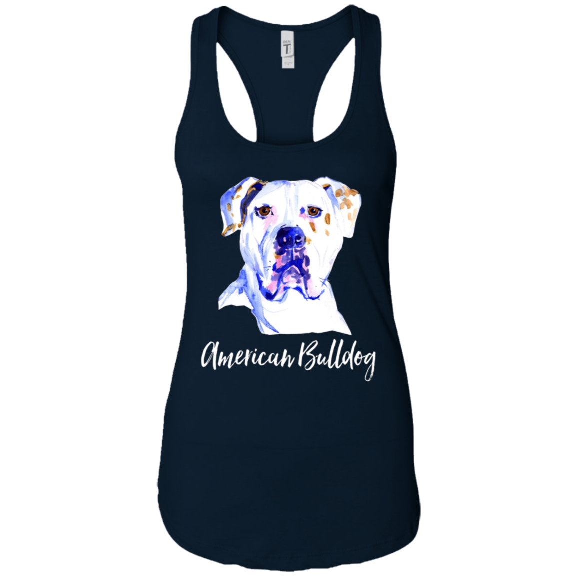 American Bulldog Dog T-Shirt Dog Lover Gift Bull Dog