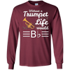Image of Without A Trumpet Life Would Be Flat Musician T-Shirt