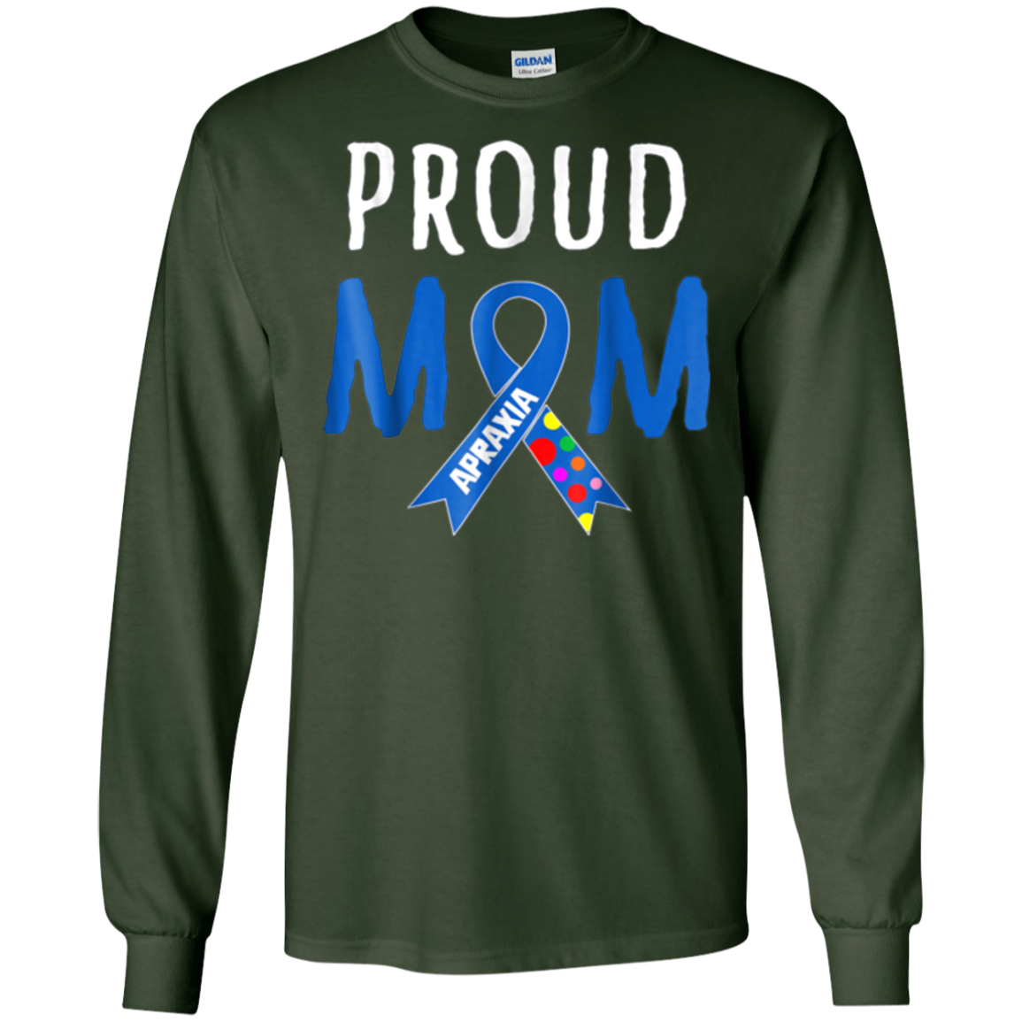 Apraxia Awareness T-shirt Mom Gift Apraxia Ribbon Shirt