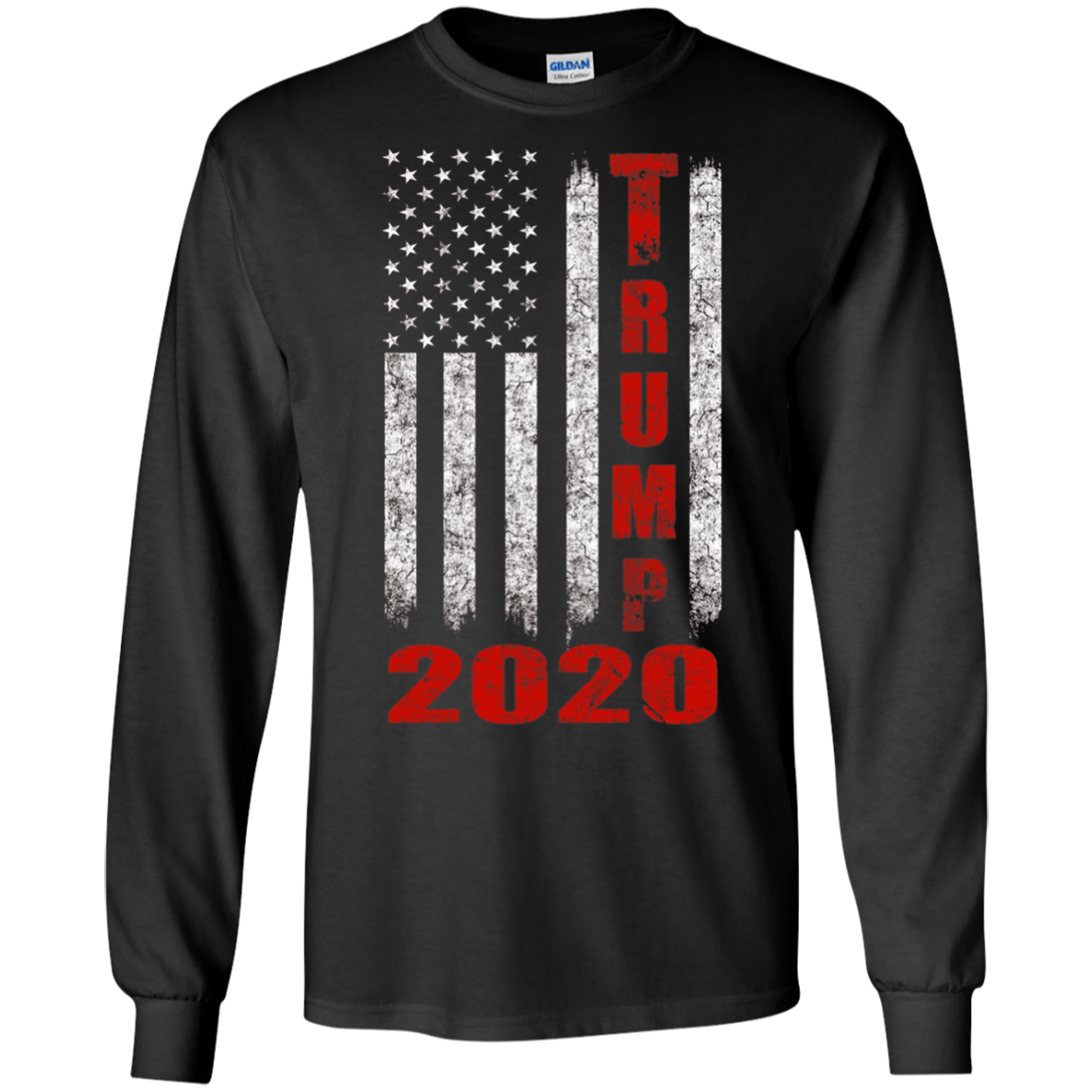 American Flag Vintage Design Trump 2020 T-shirt