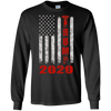 Image of American Flag Vintage Design Trump 2020 T-shirt