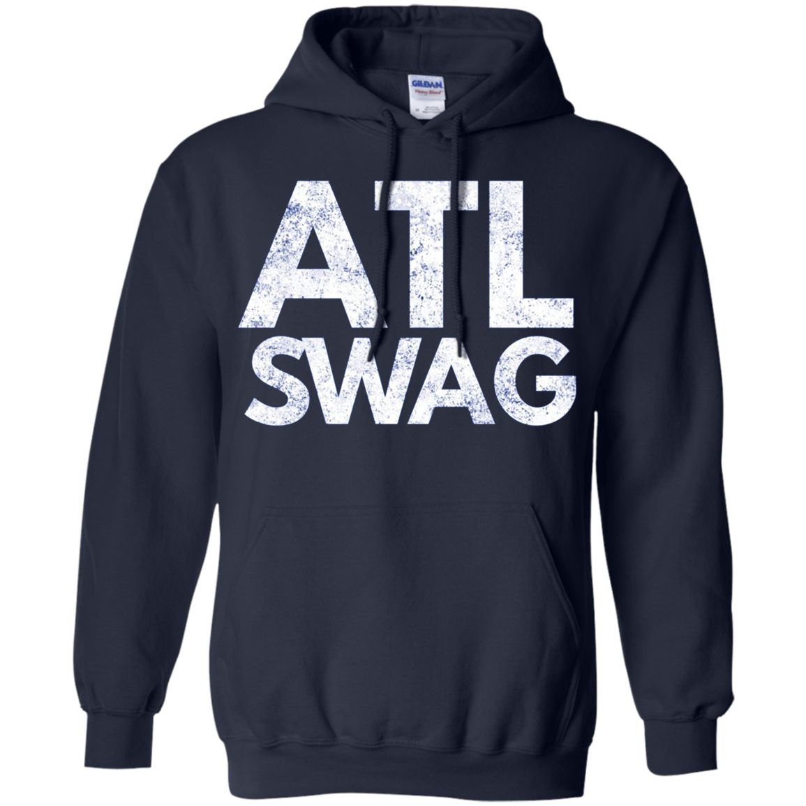 ATL SWAG Vintage Retro Distressed Style Swagger T-Shirt