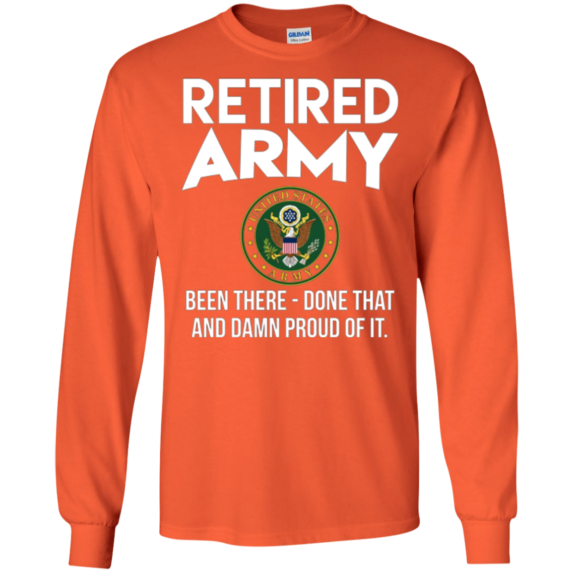 Army retired shirt - Retired army shirts - Military Retired