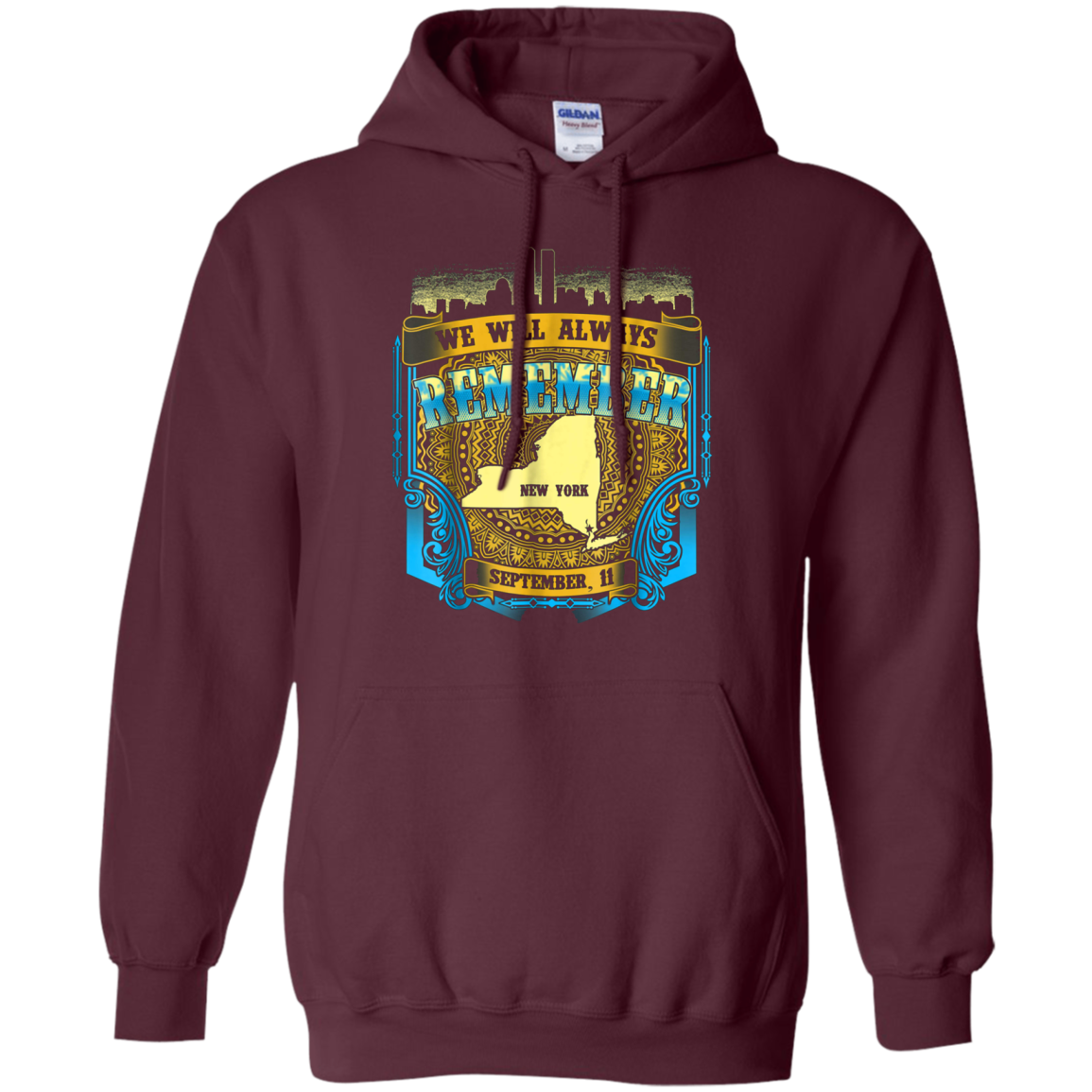 Always Remember Sept 11th Patriot Day T-shirt