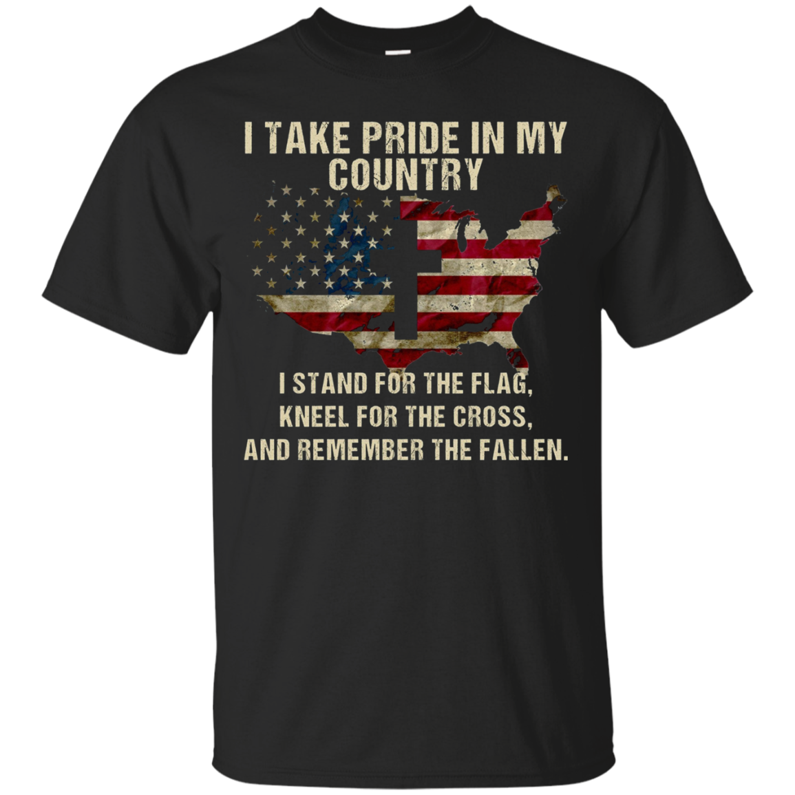 American Pride: Patriotic American Flag T-shirt