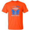 Image of Je porte un t - shirt bleu pour quelqu'un que j'aime.