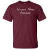 Image of "Ancient Alien Theorist" Funny Alien Conspiracy Nerd T-shirt