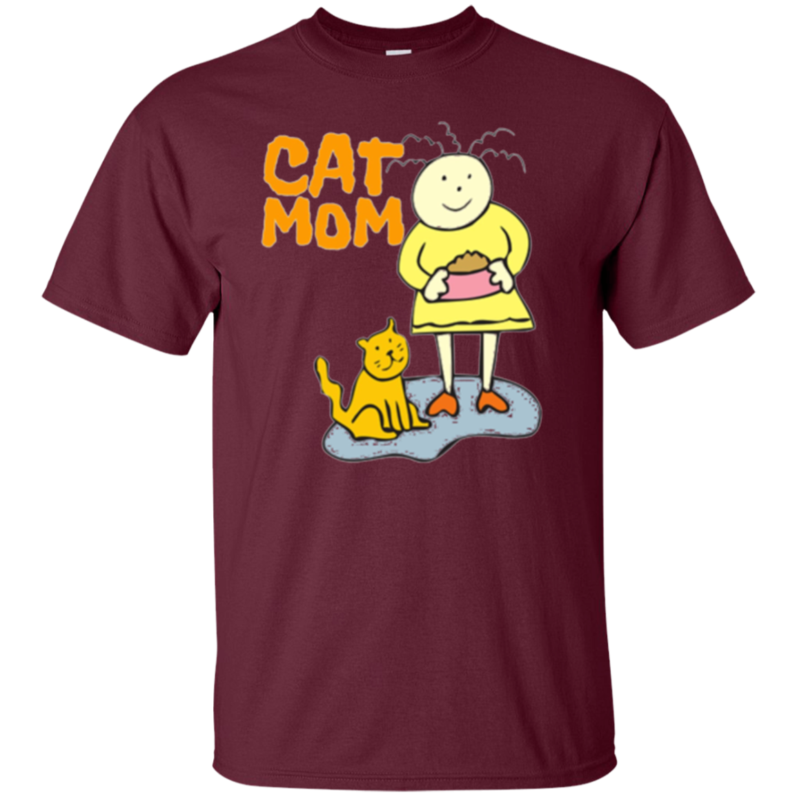 "Cat Mom" Cat Lover Cat Owner Cat Crazy T-Shirt