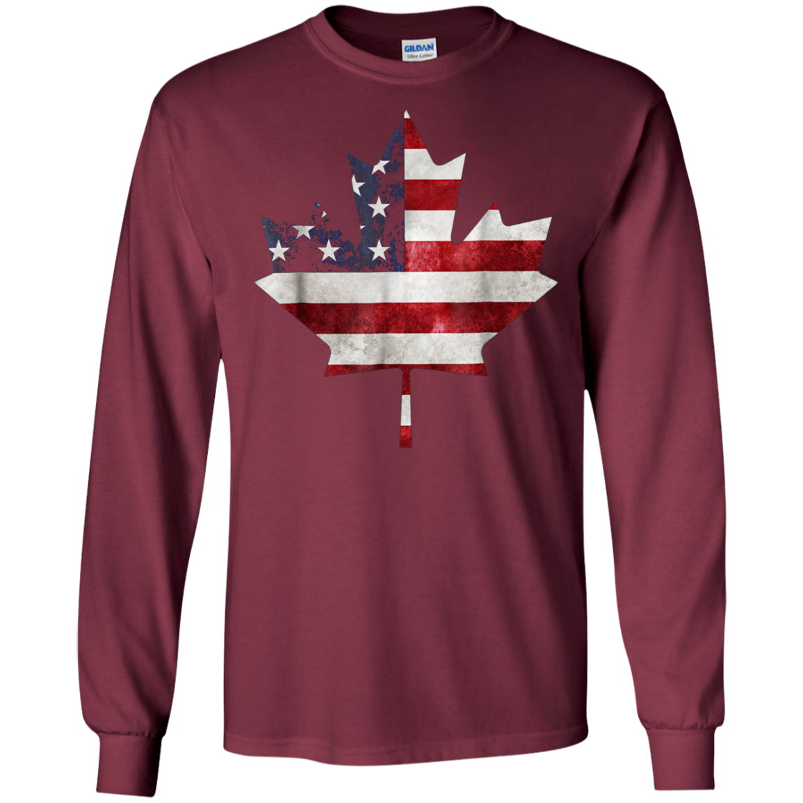 American canadian shirt shirt maple leaf flag shirt