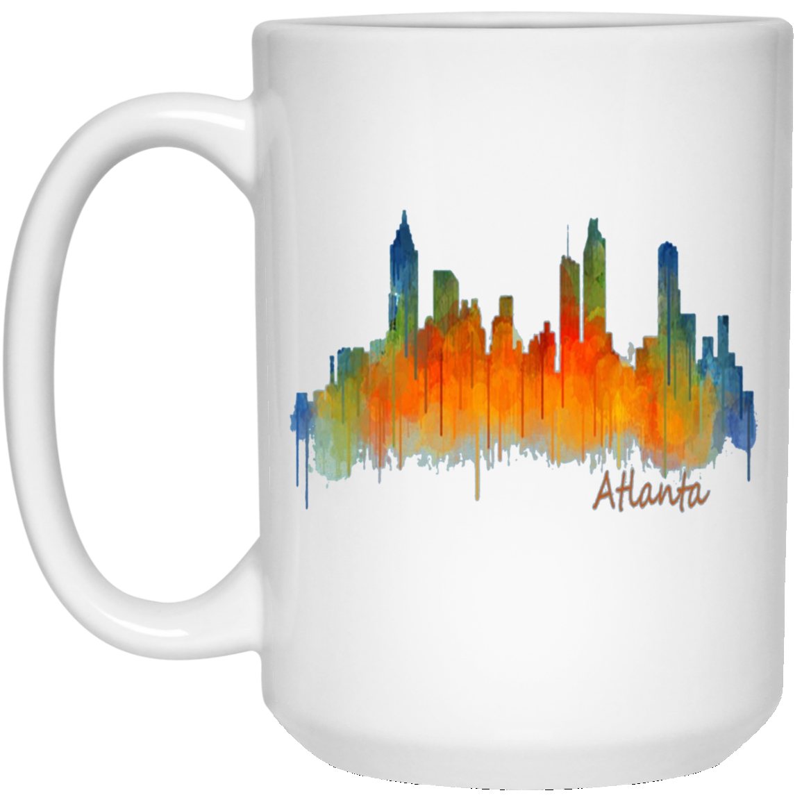 Atlanta Georgia Skyline Souvenir T-Shirt
